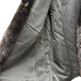 Vintage Moon Harmony Dark Brown Mink Fur Coat