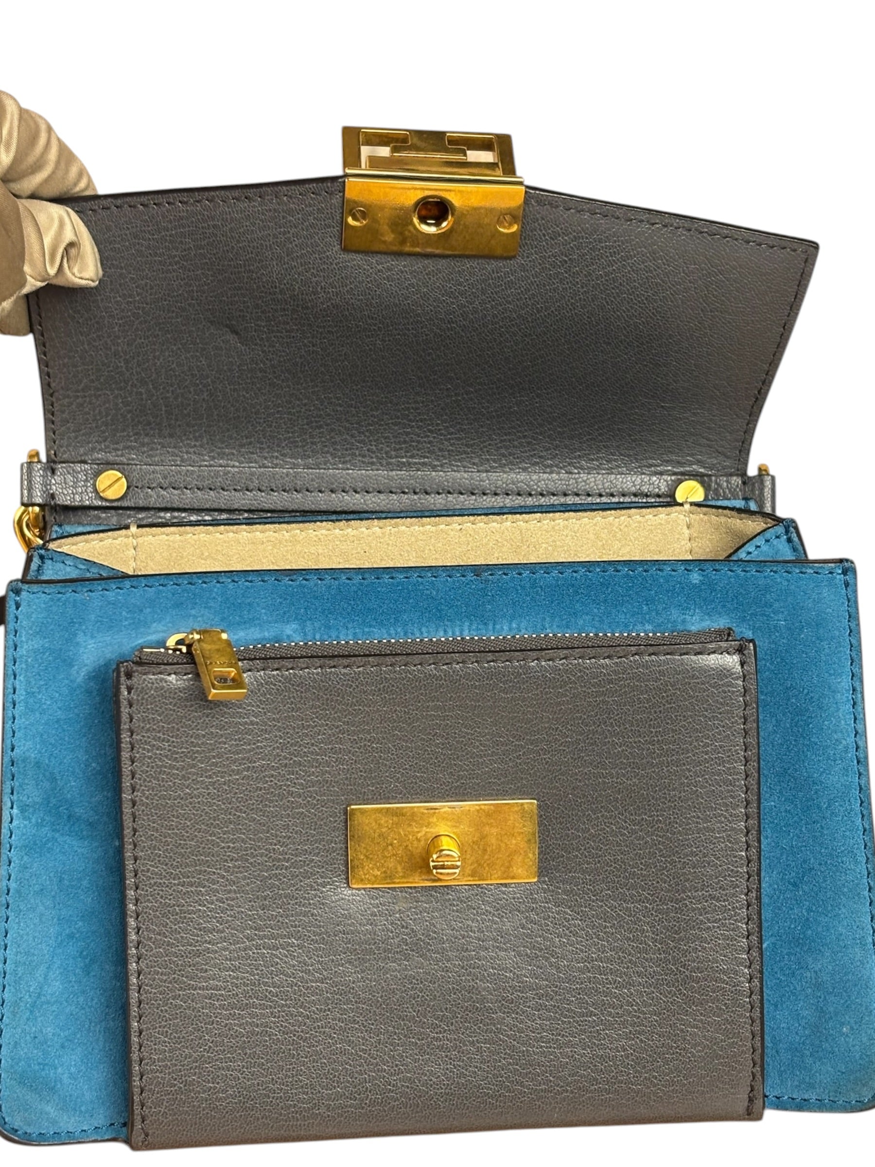 Givenchy Blue/Grey GV3 Two-Way Bag