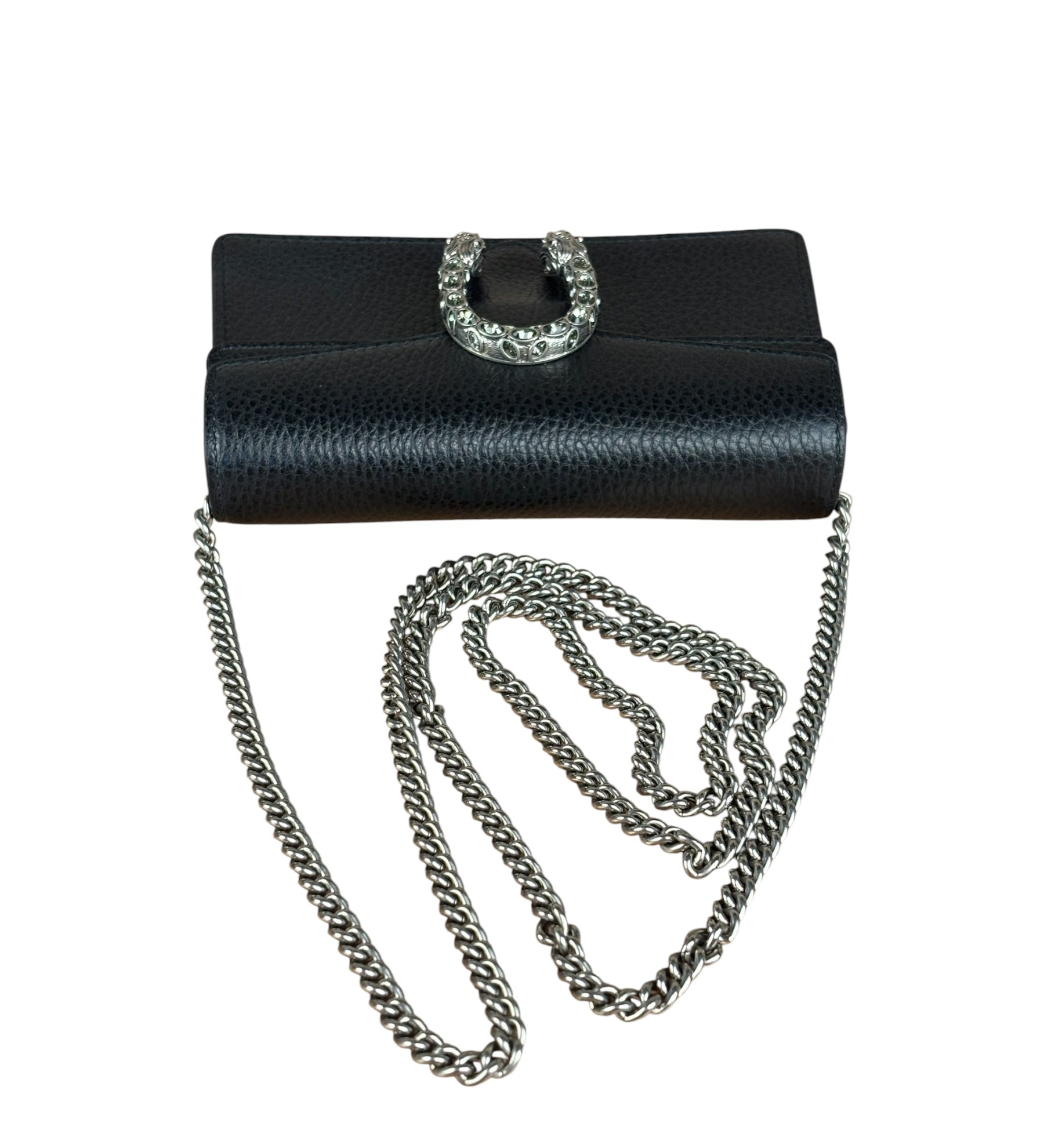 Gucci  Black Dionysus Super Mini Shoulder Bag