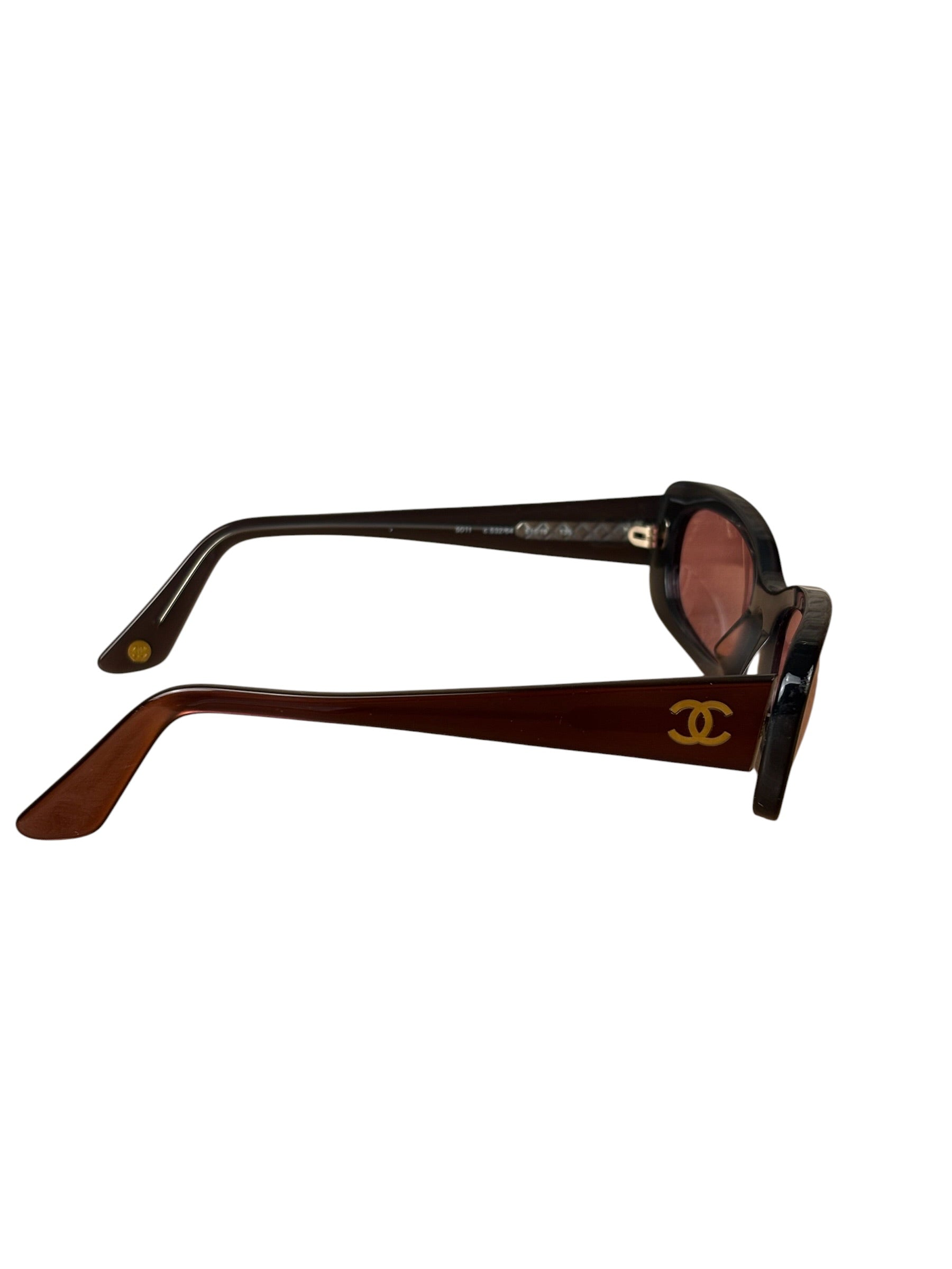 Chanel Rectangular Oval Shaped Reading Sunglasses Slight RX C454170