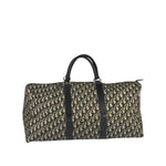 Christian Dior Vintage Black Trotter Boston Travel Bag