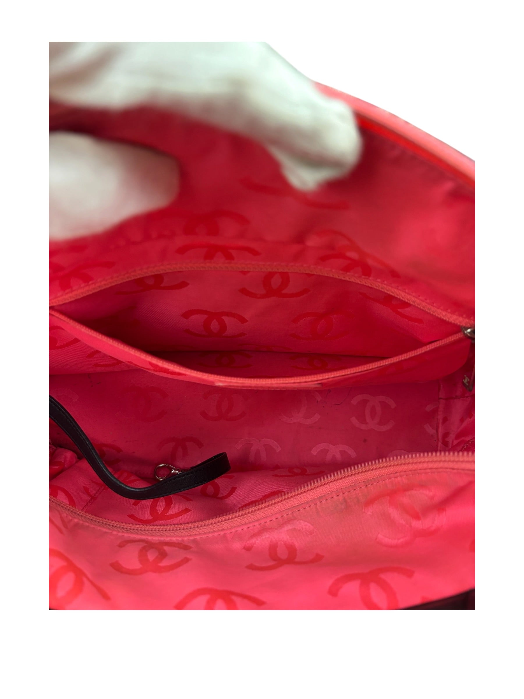 Chanel Black Quilted Calfskin Cambon Ligne Tote 2003