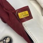 Chanel White Quilted Leather Multi-pocket Flap Bag 2007