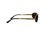 Balenciaga BB0227S Sunglasses Gold Toned Metal Frame