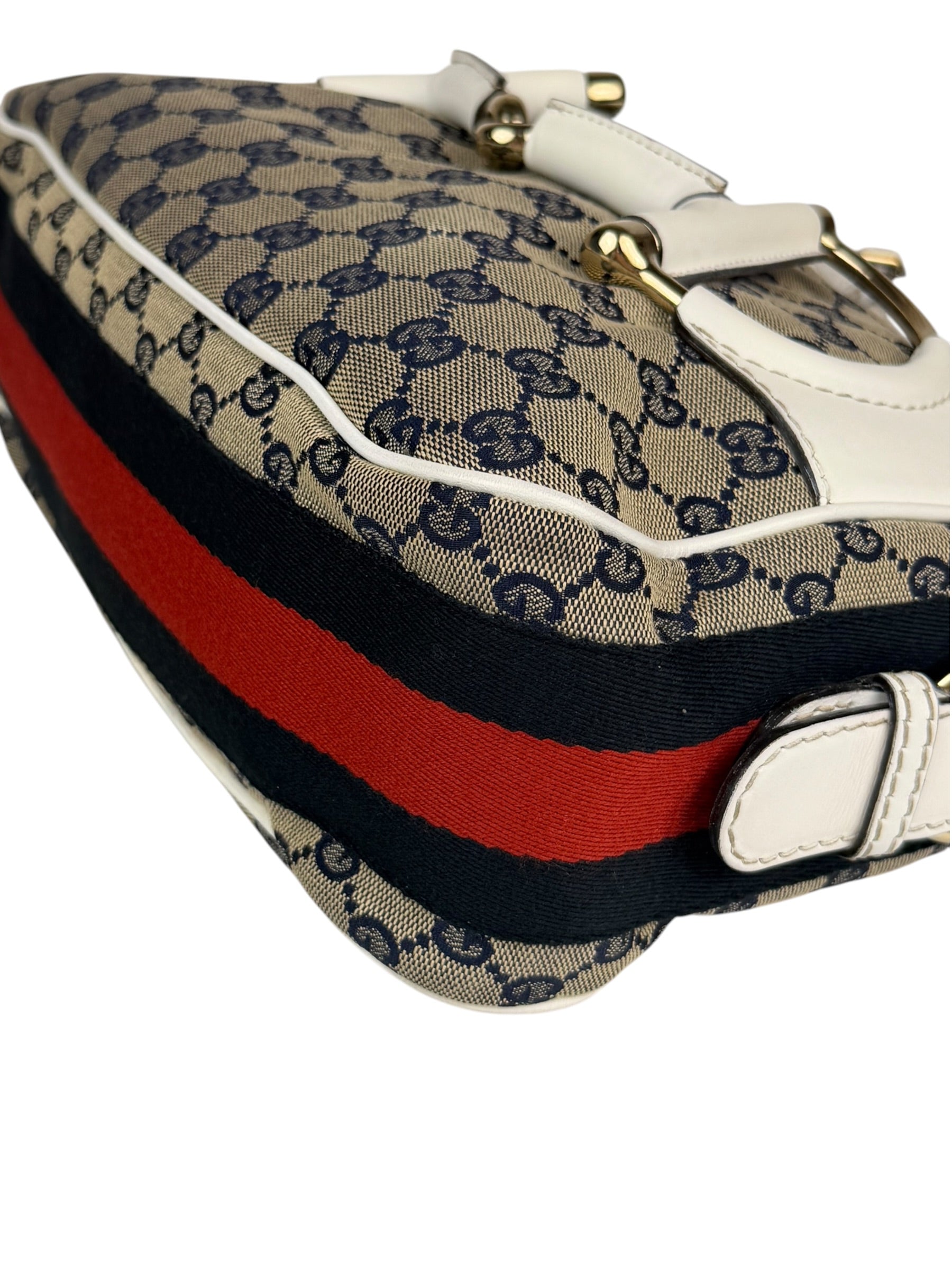 Gucci GG Horsebit Heritage Hobo Shoulder Bag