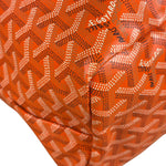 Goyard Saint Louis Orange Leather Tote Bag
