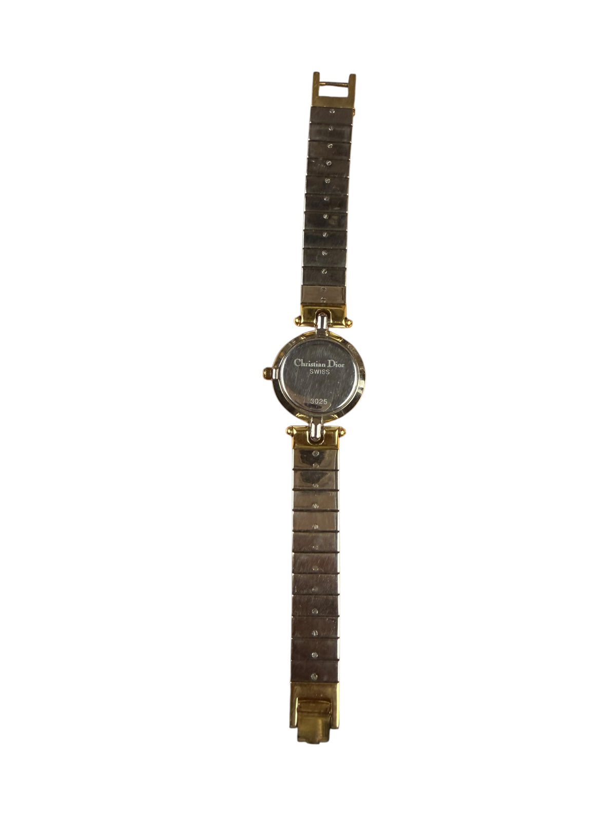 Christian Dior Blue Roman Numeral Dial 2-Tone