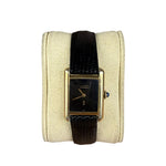 Cartier Tank Black Dial Manual Wind