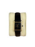 Cartier Tank Black Dial Manual Wind
