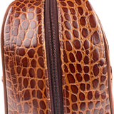Yves Saint Laurent Vintage Croc-Embossed Leather Handbag