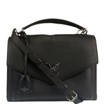 Louis Vuitton Black Pebbled Leather Taurillon Lockme Two-Way Bag