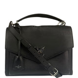 Louis Vuitton Black Pebbled Leather Taurillon Lockme Two-Way Bag