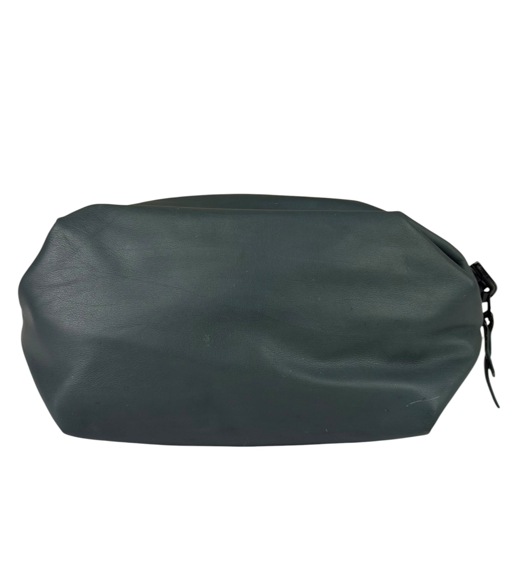 Bottega Veneta Grey Leather Pouch