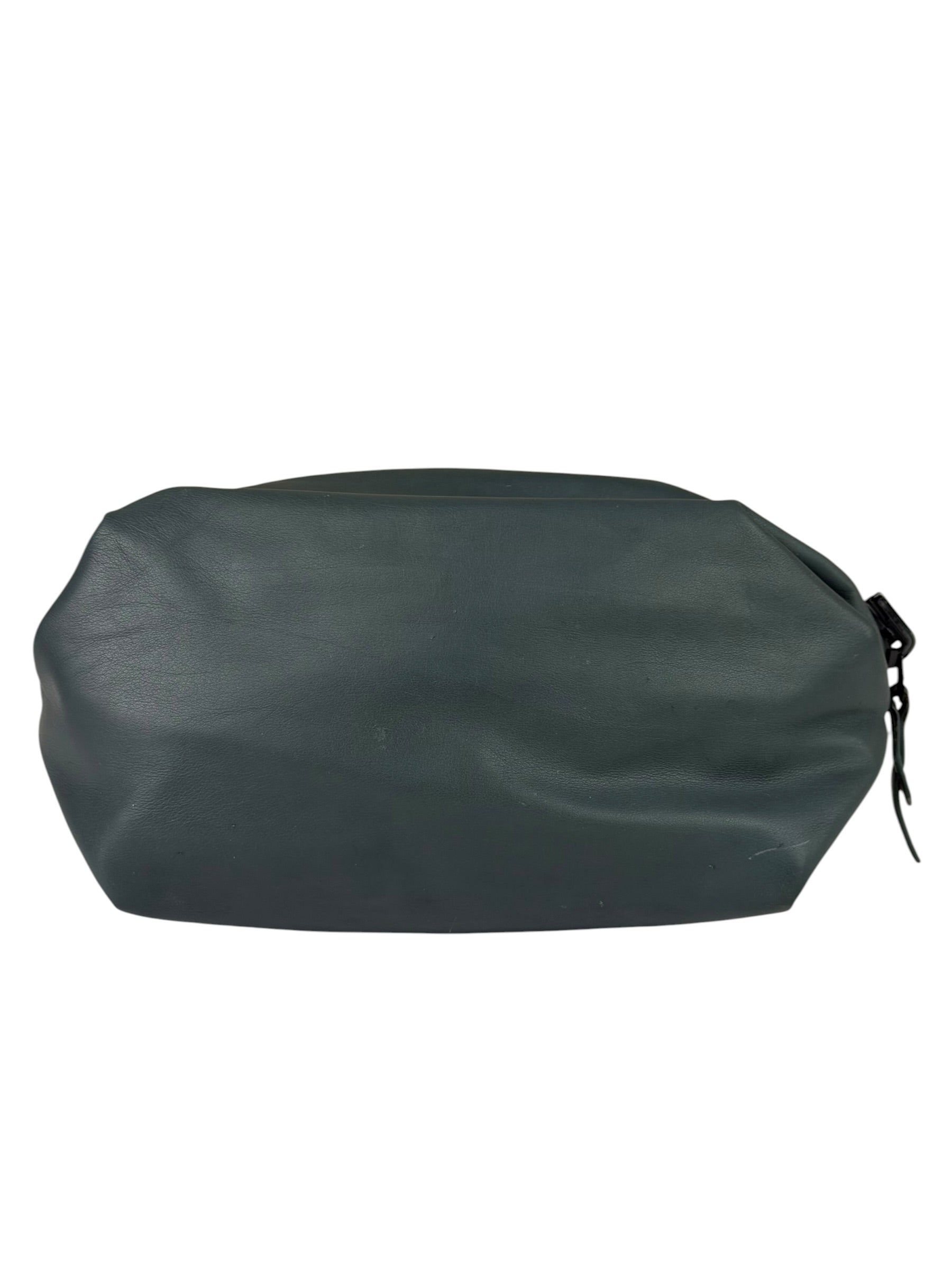 Bottega Veneta Grey Leather Pouch