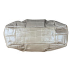 Coach Beige Maggie Croc Handbag