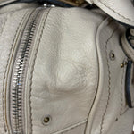Chloé Ivory Leather Mini Paddington Handbag
