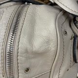 Chloé Ivory Leather Mini Paddington Handbag