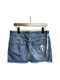 2003 Dolce & Gabbana Denim Italia Mini Skirt