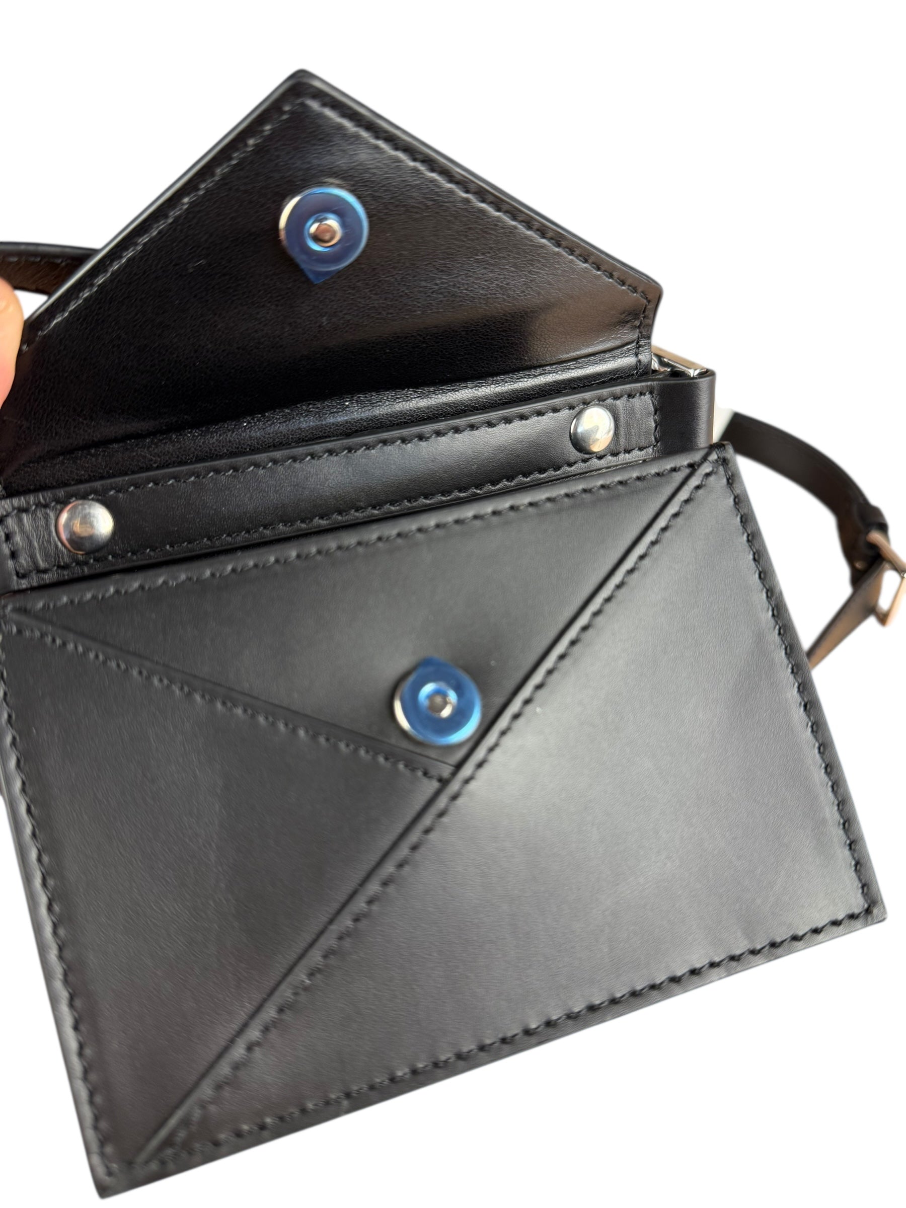 Maison Margiela MM6 Mini Black Leather Crossbody