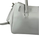 Balenciaga White Leather Bel Air Carry All Handbag