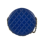Chanel Limited Edition Lifesaver Round Crossbody Navy/Black 2017