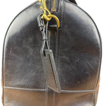 Coach Black Leather Large Duffle
