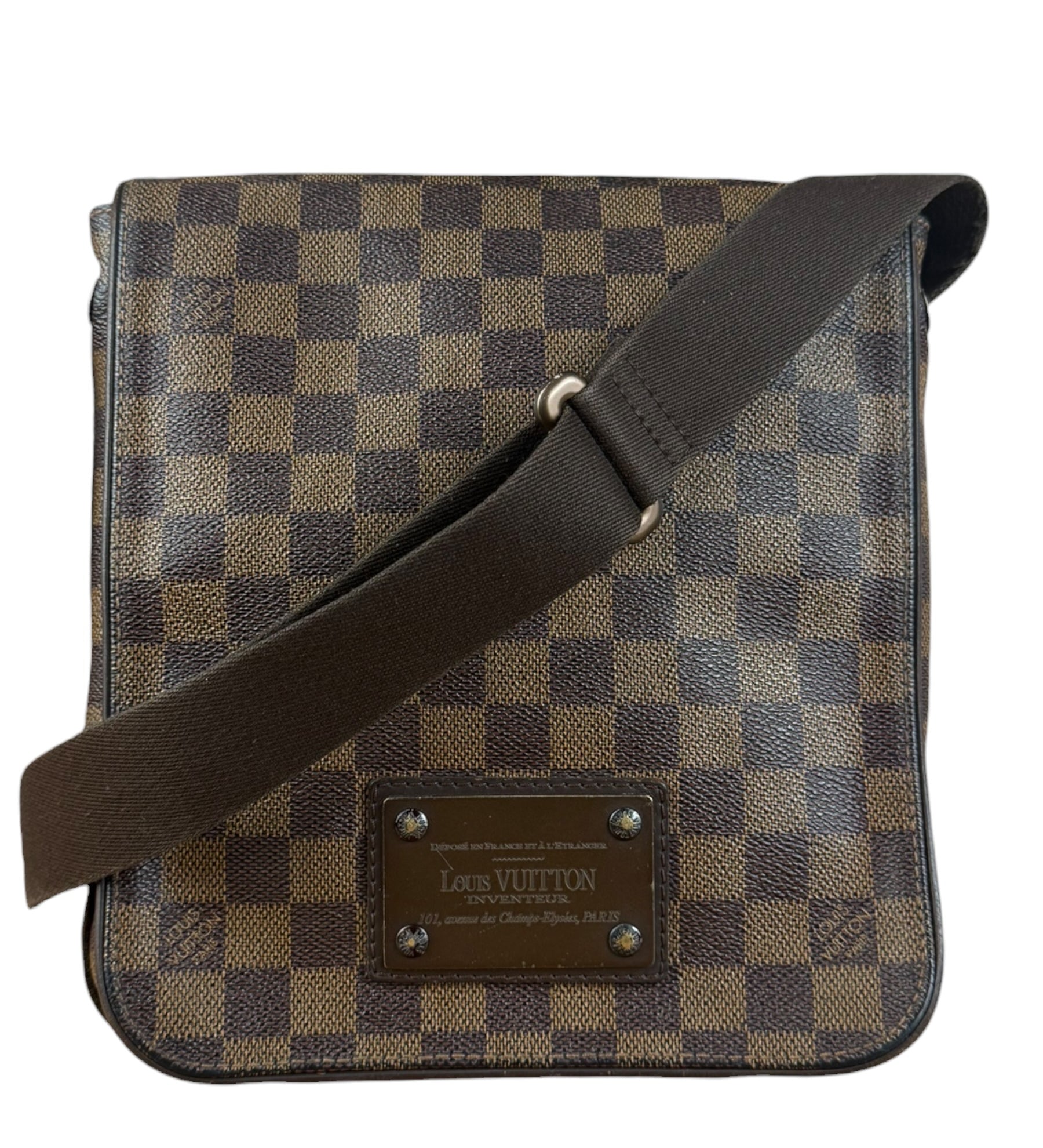 Louis Vuitton Brooklyn Damier Ebene Messenger Bag PM