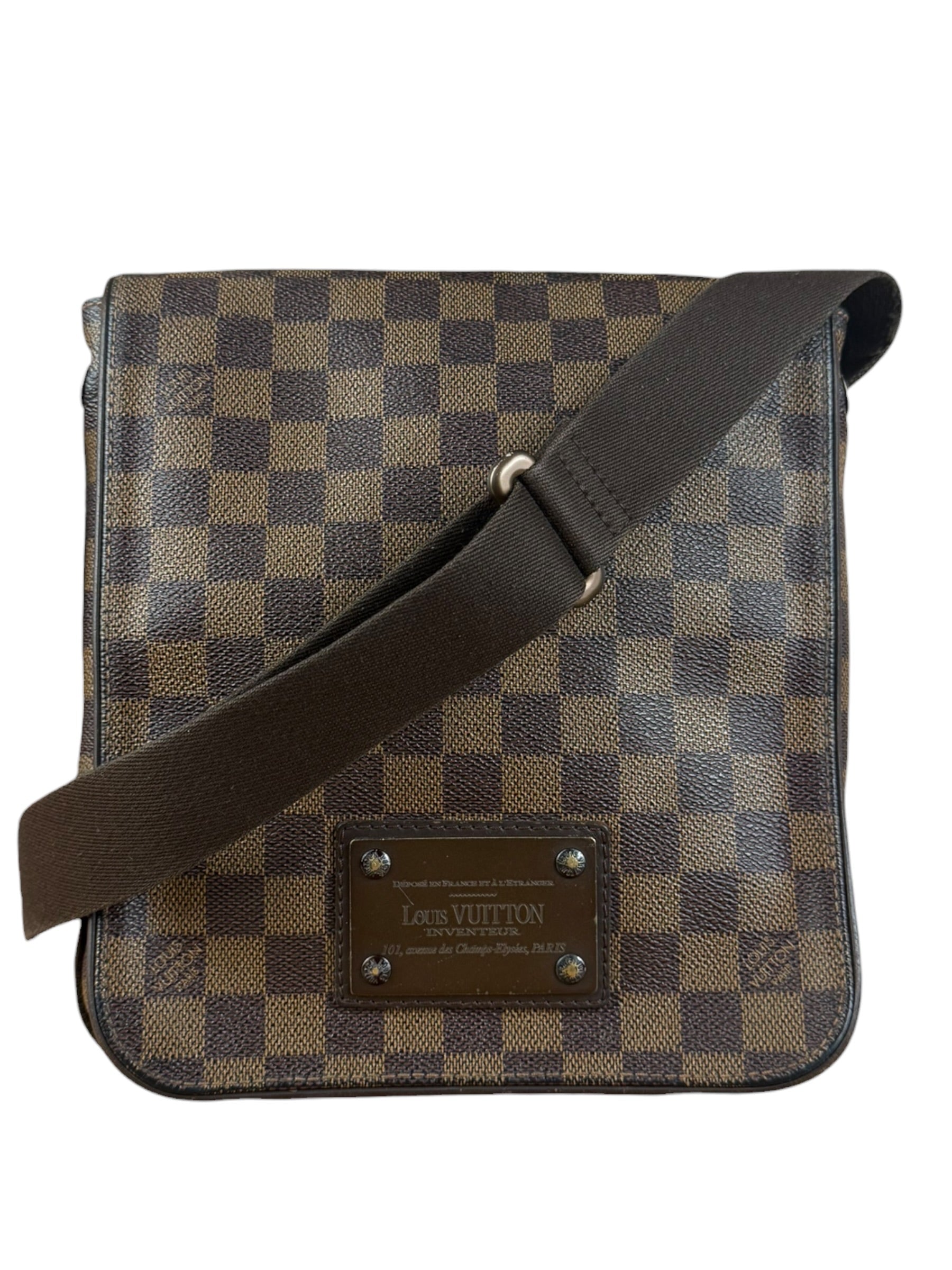Louis Vuitton Brooklyn Damier Ebene Messenger Bag PM