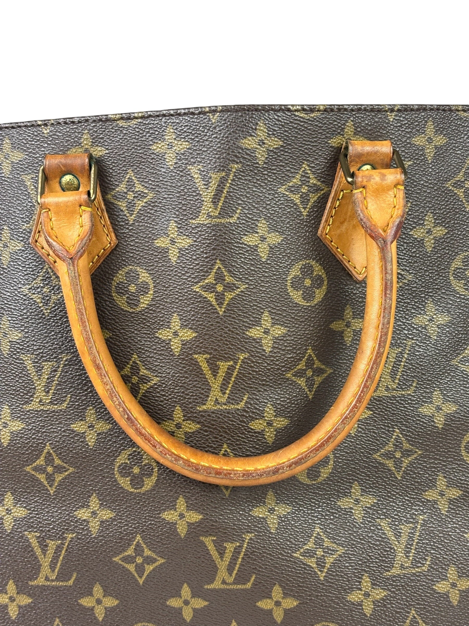 Louis Vuitton Monogram Sac Plat Tote Bag