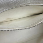 Hermes Kelly 32 White Clemence Leather Handbag 2008