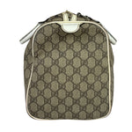 Gucci Beige/White Leather Trim GG Joy Boston Bag