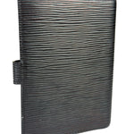 Louis Vuitton Black EPI Leather Agenda MM