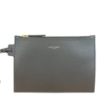 Yves Saint Laurent Leather East-West Shopping Tote Bag