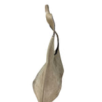 Ferragamo Vintage Beige Suede Hobo Shoulder Bag