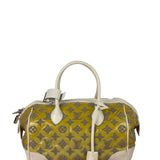 Louis Vuitton Yellow Monogram Bouclettes Speedy Round Handbag Spring 2012