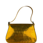 Fendi Metallic FF Mini Mamma Baguette