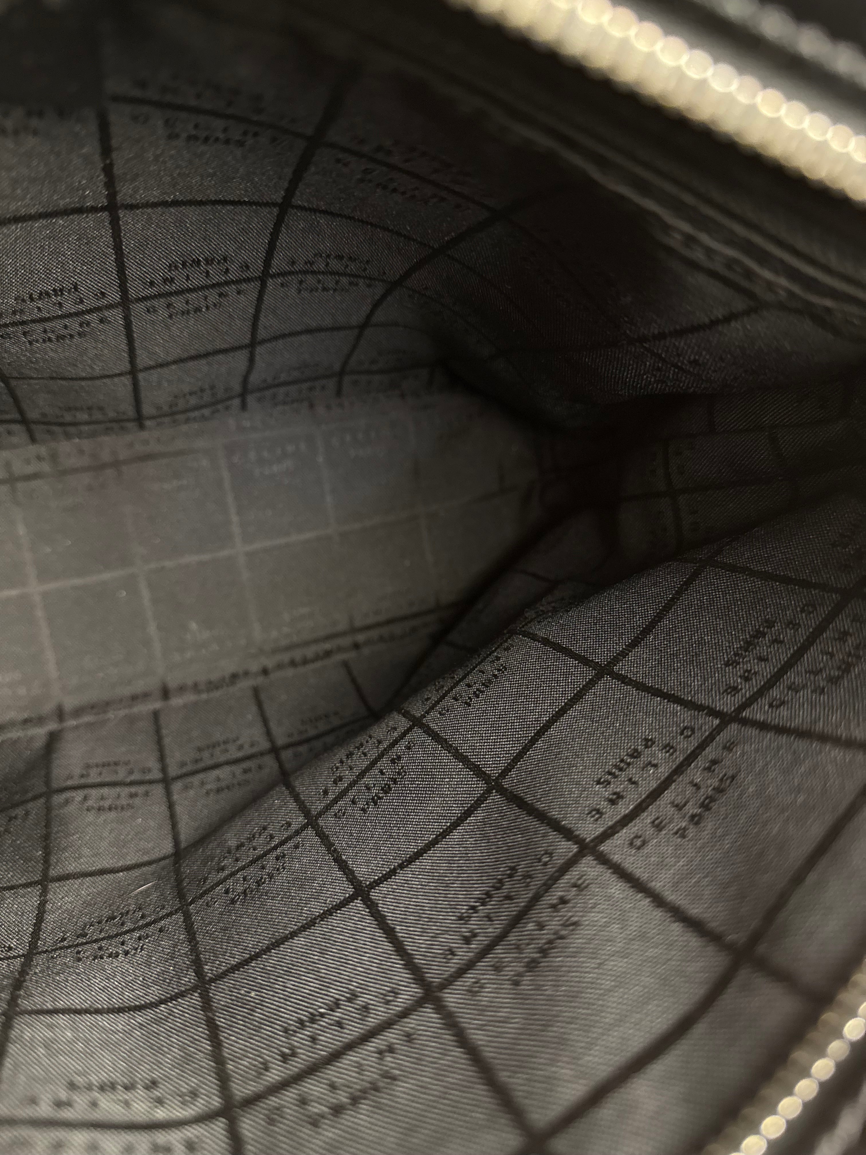 Celine Vintage Macadam Vinyl Bucket Bag