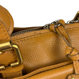 Chloe Tan Brown Leather Paddington Shoulder Bag