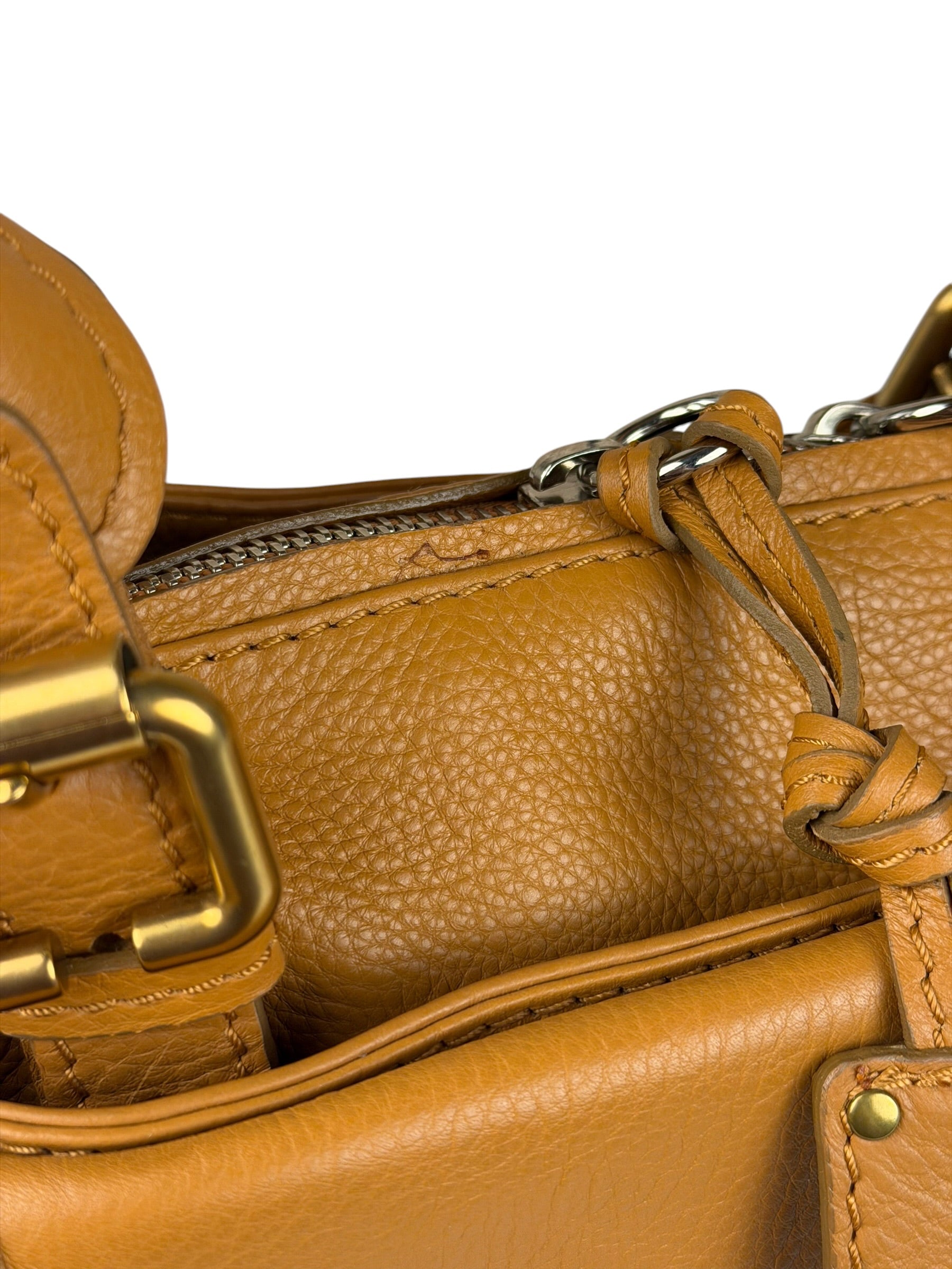 Chloe Tan Brown Leather Paddington Shoulder Bag