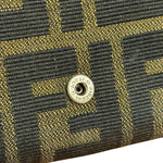 Fendi Zucca Monogram Canvas Trifold Wallet