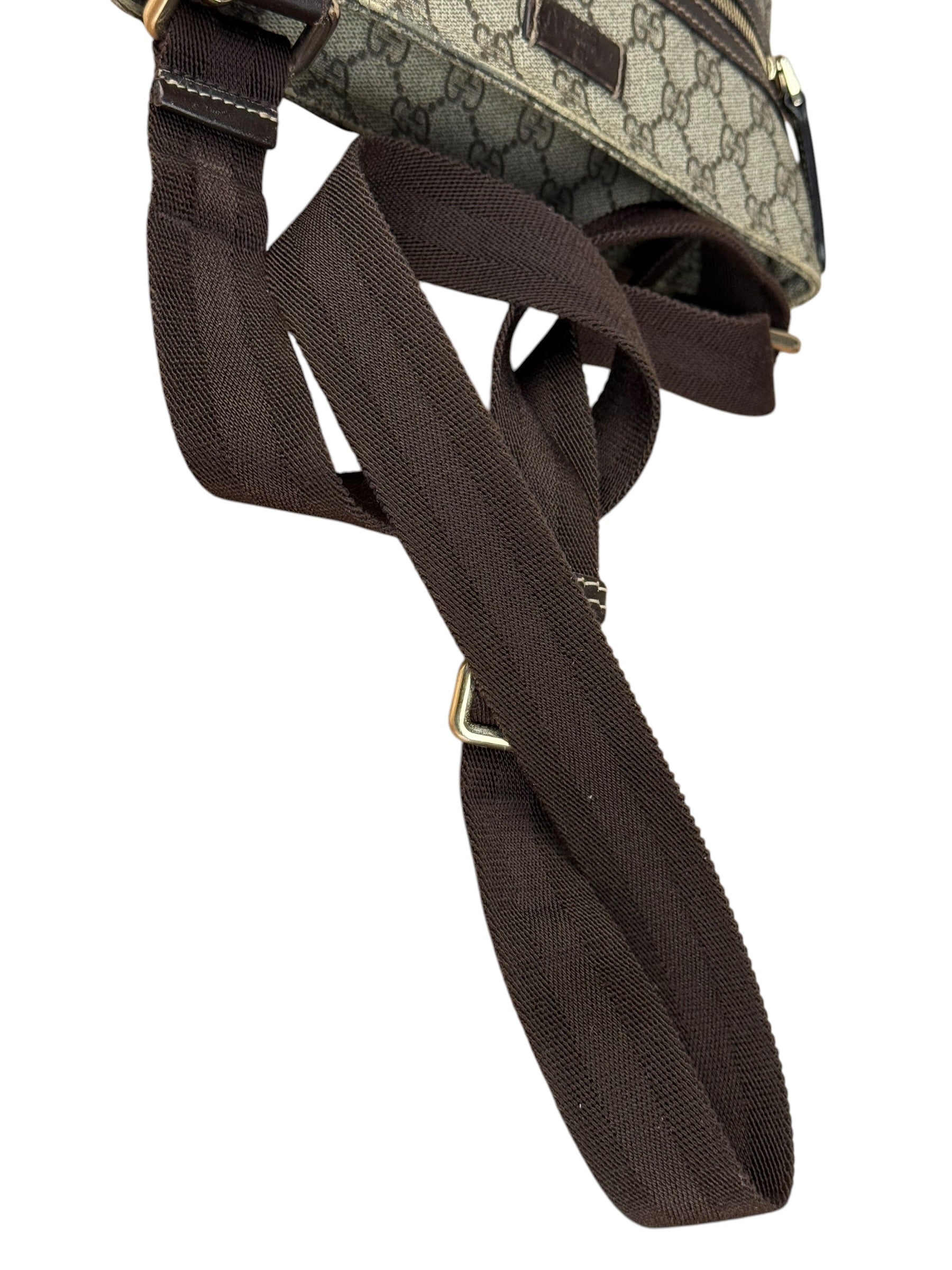 Gucci GG Coated Canvas Web Crossbody Bag