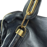 Chloe Black Paraty Leather Two-Way Bag