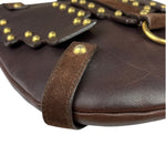 Yves Saint Laurent Tan Brown Messenger Bag