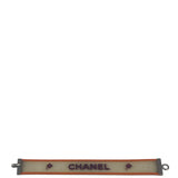 Chanel Vintage Rubber Logo Bracelet