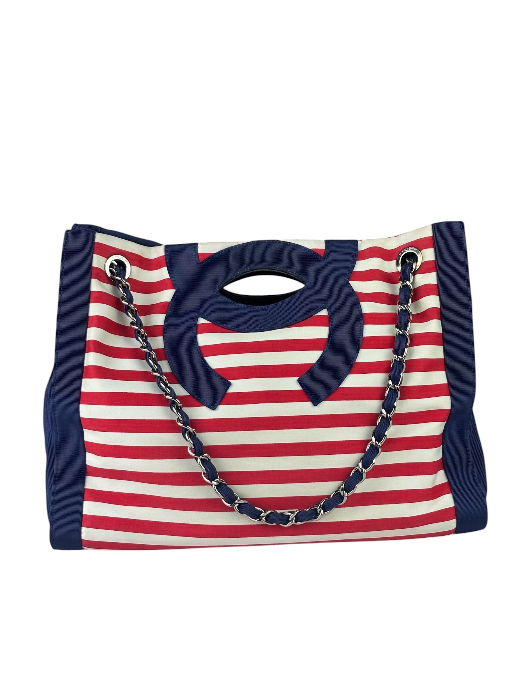 Chanel Paris-Venice Marinére Striped Tote 2009-10