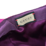 Gucci Fuzzy Fuchsia Baseball Hat