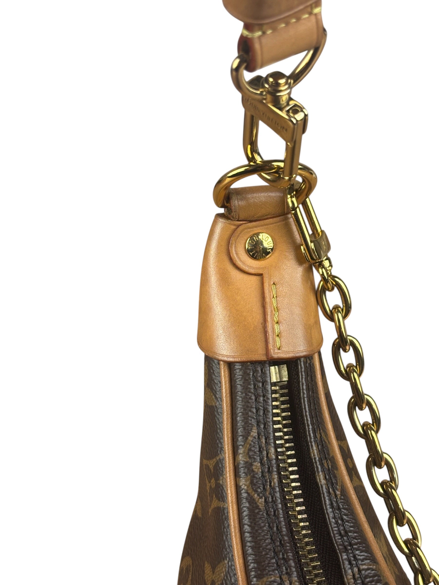 Louis Vuitton Coated Canvas Monogram Loop Shoulder Bag