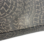 Valentino Black Leather Mario Spa Flap Bag