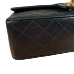 Chanel Quilted Flap Bag Black 1989