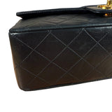 Chanel Quilted Flap Bag Black 1989